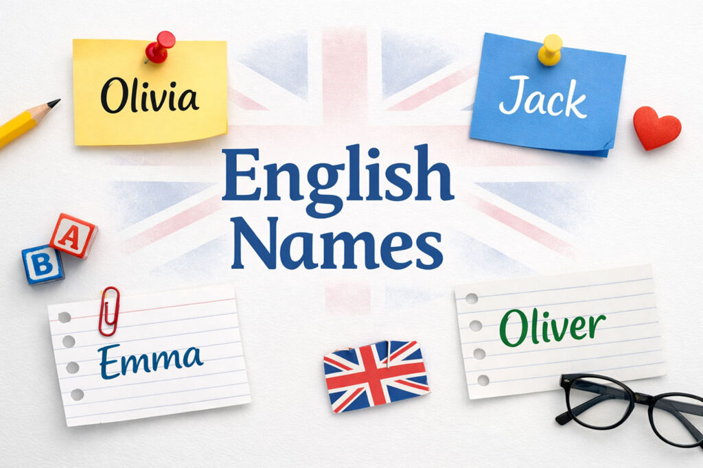 najpopularniejsze imiona angielskie żeńskie i męskie