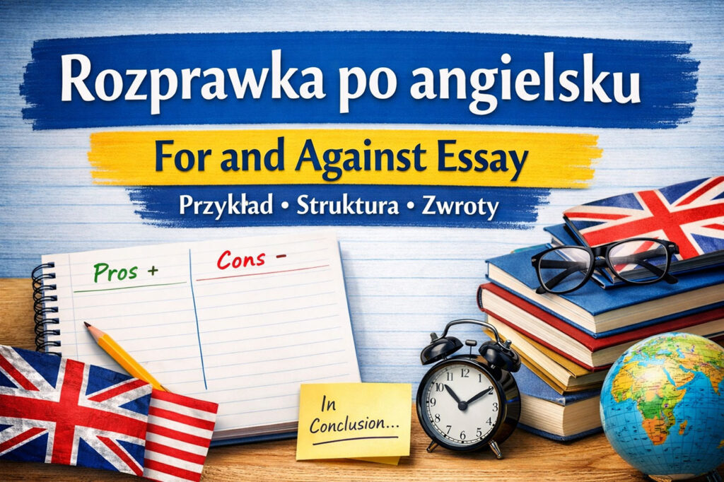 rozprawka po angielsku for and against essay przykład jak napisać