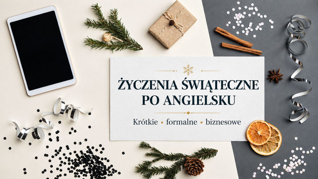 Życzenia świąteczne po angielsku – krótkie, formalne i biznesowe