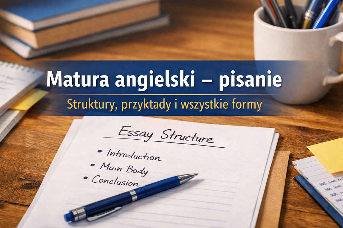 Matura angielski pisanie – struktura i formy wypowiedzi
