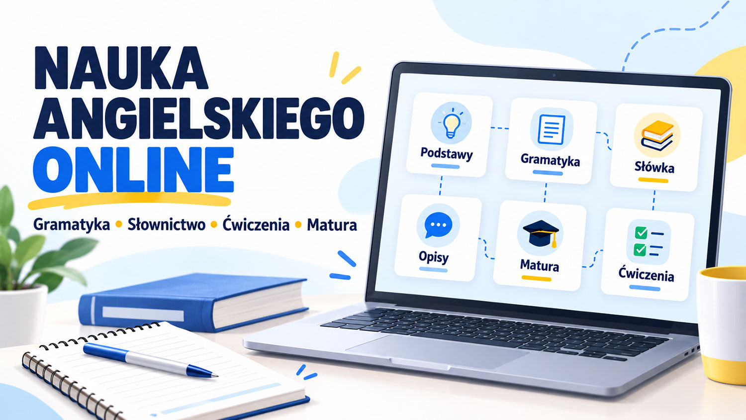Nauka angielskiego online – gramatyka, słownictwo, ćwiczenia i matura